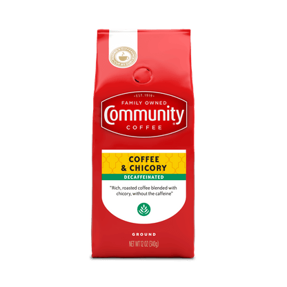 Community® Coffee Coffee & Chicory Decaffeinated Coffee 12 Oz. Bag