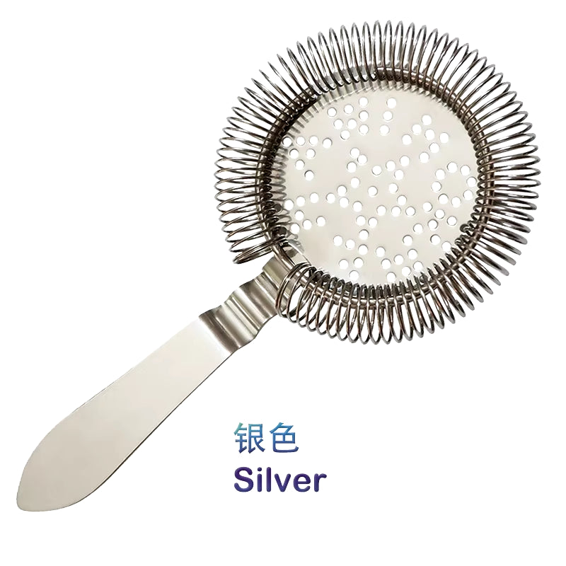 Hawthorn Strainer Cocktail Strainer Stainless Steel Bar Strainer Professional Cocktail Bar Tools