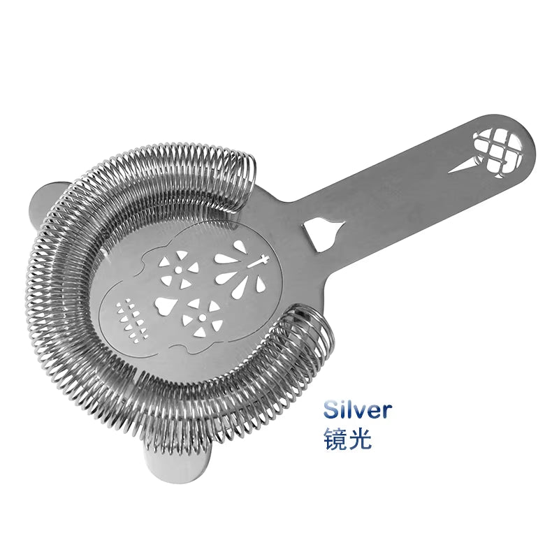 Hawthorn Strainer Cocktail Strainer Stainless Steel Bar Strainer Professional Cocktail Bar Tools