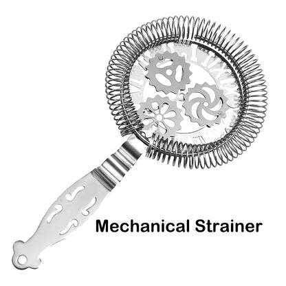 Hawthorn Strainer Cocktail Strainer Stainless Steel Bar Strainer Professional Cocktail Bar Tools