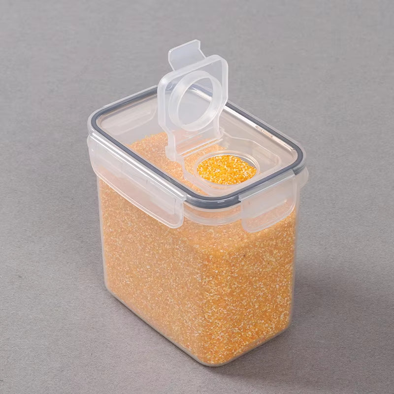 Airtight Food Storage Containers with Lid Pantry Organizer Cereal Dispenser Cereal Containers Food Storage Box Kitchen Organizer