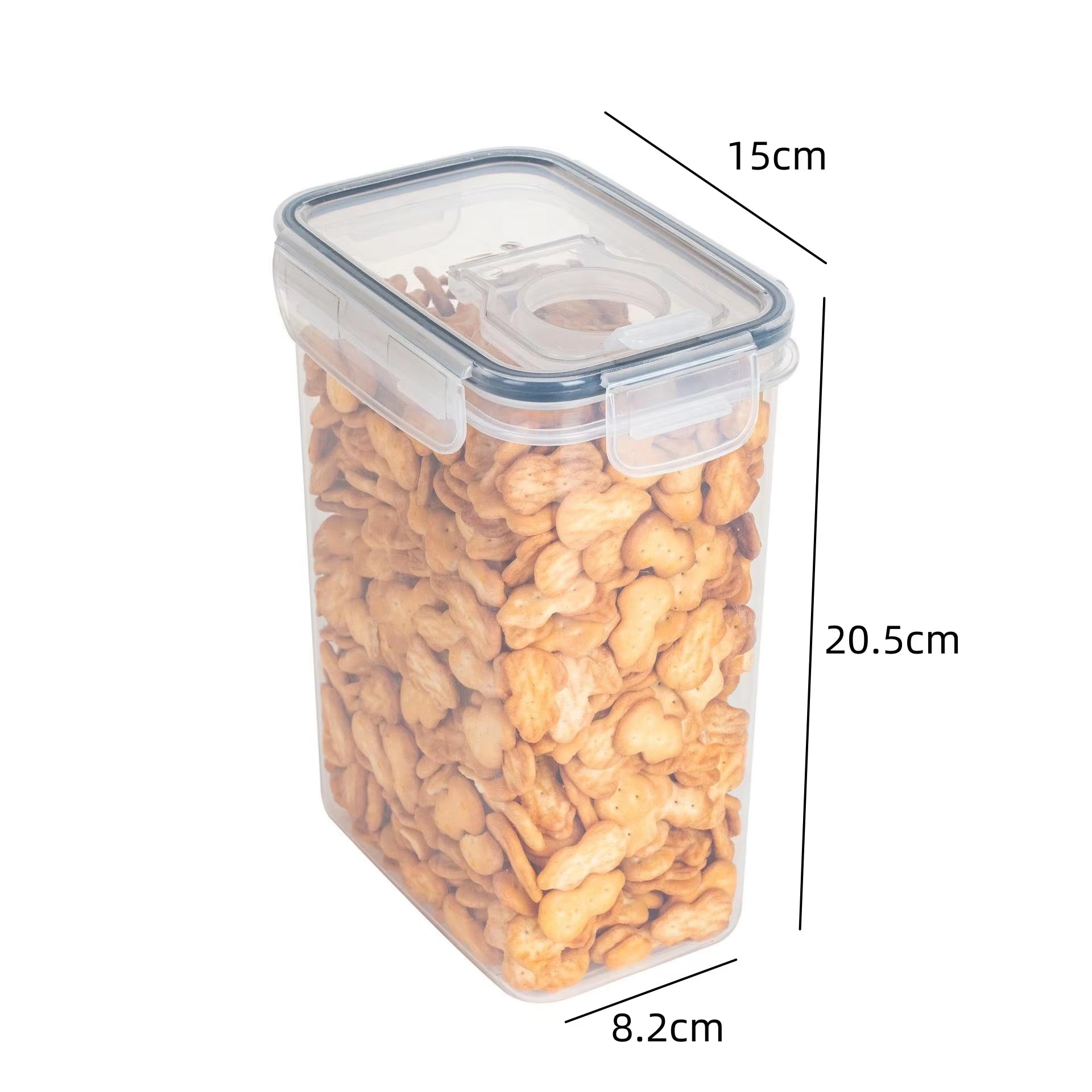 Airtight Food Storage Containers with Lid Pantry Organizer Cereal Dispenser Cereal Containers Food Storage Box Kitchen Organizer